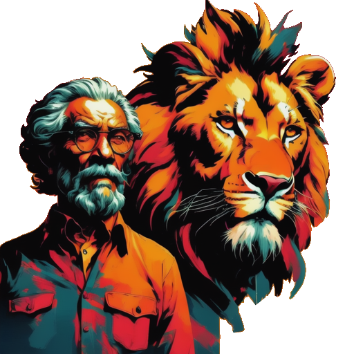 Man and Lion